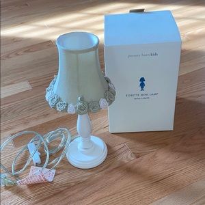 Pottery Barn Kids mini lamp